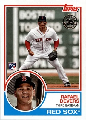 2018 Topps Update '83 Topps #8347 Rafael Devers  - Image 1 of 2