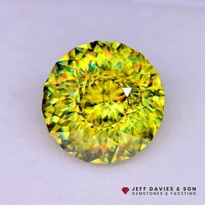 Precision Cut - 13.13ct LAB Rutile - Titanium Dioxide - Picture 1 of 2