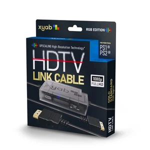 PS2, PS1 PLAYSTATION HDTV UPSCALER Link Cable Cord Full 1080 HDMI CONVERTER! NEW - Picture 1 of 2
