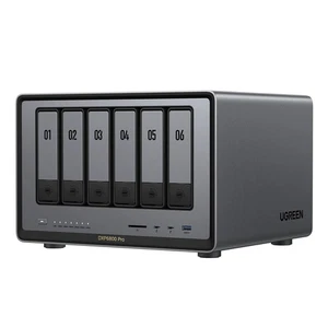 UGREEN NASync DXP6800 Pro – 6‑Bay Intel i5 NAS, kaum genutzt, Top Zustand - Photo 1/3