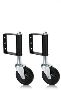 2x.     4" Heavy  Duty Gate Casters - Picture 1 of 4