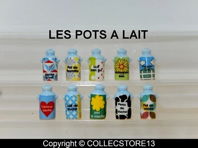 SERIE COMPLETE DE FEVES LES POTS A LAIT 2022