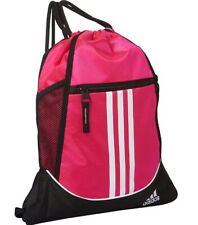 Pink adidas Alliance II Sackpack Backpack Black # 5141478