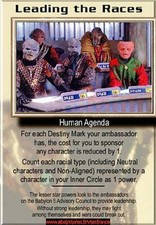 Babylon 5 CCG-leading the races/deluxe