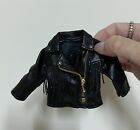 Miniature Doll Dress Leather Jacket Skirt for Blythe AzoneS OB24 OB22 Doll Cloth