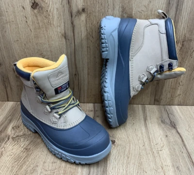 Botas de neve Ozark Trail resistentes à água equipamento externo bege 3M Thinsulate 9 - Imagem 1 de 4