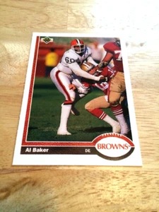 Al Baker Browns 1991 Upper Deck #222 - Picture 1 of 1