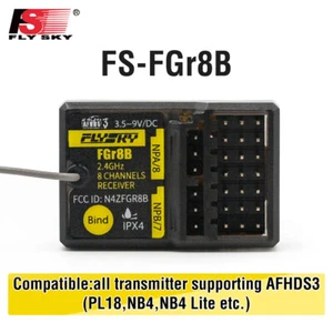 FlySky FGr8B 2.4G 8CH Receiver PWM/PPM/i-bus  for NB4 Lite AFHDS 3 Transmitter - Picture 1 of 12