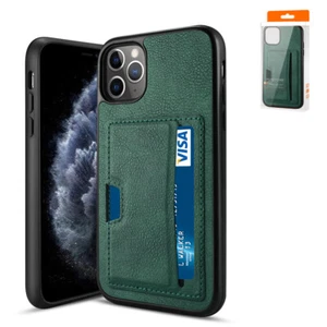 APPLE IPHONE 11 Card Pocket Case In Green, By Reiko  - Picture 1 of 4