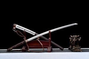 Hand forged high manganese steel Walking Dead Japanese Katana sword