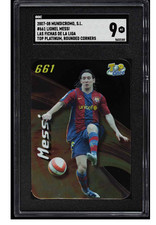 2007 Mundi Cromo Las Fichas De La Liga Top Platinum Lionel Messi #661 SGC 9 MINT
