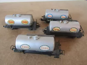 4 x Marklin  Esso  Tank Wagons         OO Gauge - Picture 1 of 2