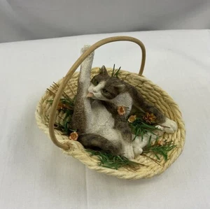 PURRFECT PET CAT Figur REALISTISCHE Katze MARTY SKULPTUR 1991 THE PRIMPING PLACE - Bild 1 von 12