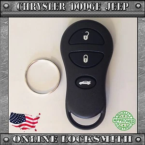 New Replacement Keyless Entry Remote Shell Case Fob Chrysler Dodge 3 Buttons - Picture 1 of 3