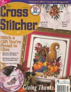 The Cross Stitcher-Autumn, Fall, Halloween magazine, cornucopia, Thanksgiving - Picture 1 of 2