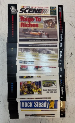 Press Pass LOT"Rages to Riches #70-84" & "2001 VIP #19-27" SOME MULTIPLES NASCAR - Image 1 of 2