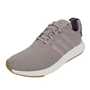 ๐จ Adidas Original NMD R2 Grey Brown CQ2399 Mens Running Sneakers Shoe Size 9 - Picture 1 of 12