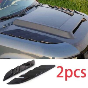Engine Hood Air Outlet Vent Cover 2020-2023 For Land Rover Defender Glossy Black - Picture 1 of 9