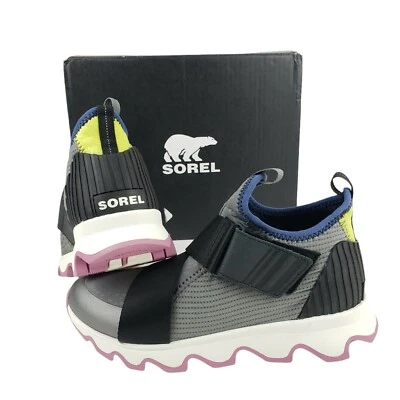 Sorel Kinetic Sneak Quarry Gray NL3774 Fashion Sneakers Women's Size 6.5 NIB - Image 1 of 4