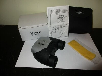   Stauer Optics-Compact Binoculars 8x21 With Travel Case And Paperwork  - Image 1 of 4