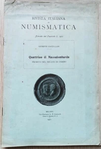1911 UN QUATTRINO DI MASSA LOMBARDA PROIBITO URBINO Numismatica - Imagen 1 de 1