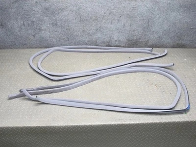 95-00 LEXUS UCF20L LS400 SET OF 4 FRONT & REAR DOOR WEATHERSTRIP SEAL GRAY OEM - Image 1 of 4