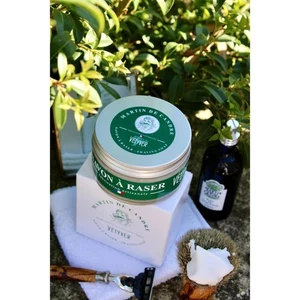 Martin de Candre Vetyver Collection Shaving Soap - Picture 1 of 5