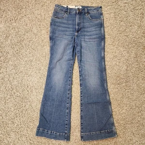 NWT Wrangler Retro Bailey High Rise Trousers Jeans 29x32 Denim Pants - Picture 1 of 16