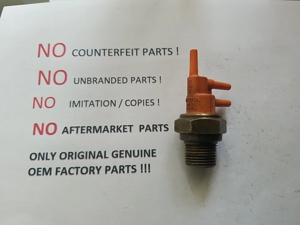 25810-11030 Toyota Tercel OEM Original Genuine Ported Bimetal Vacum Switch Valve - Image 1 of 4