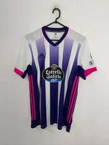 CAMISETA DE FUTBOL REAL VALLADOLID 2020/2021 LOCAL AUTÉNTICA CAMISETA ADIDAS TALLA M - Imagen 1 de 12