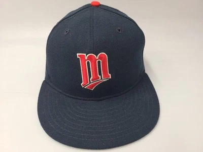 Vintage Minnesota Twins New Era 59Fifty Pro Model Fitted 7 1/8 Hat Cap Wool MLB - Image 1 of 4