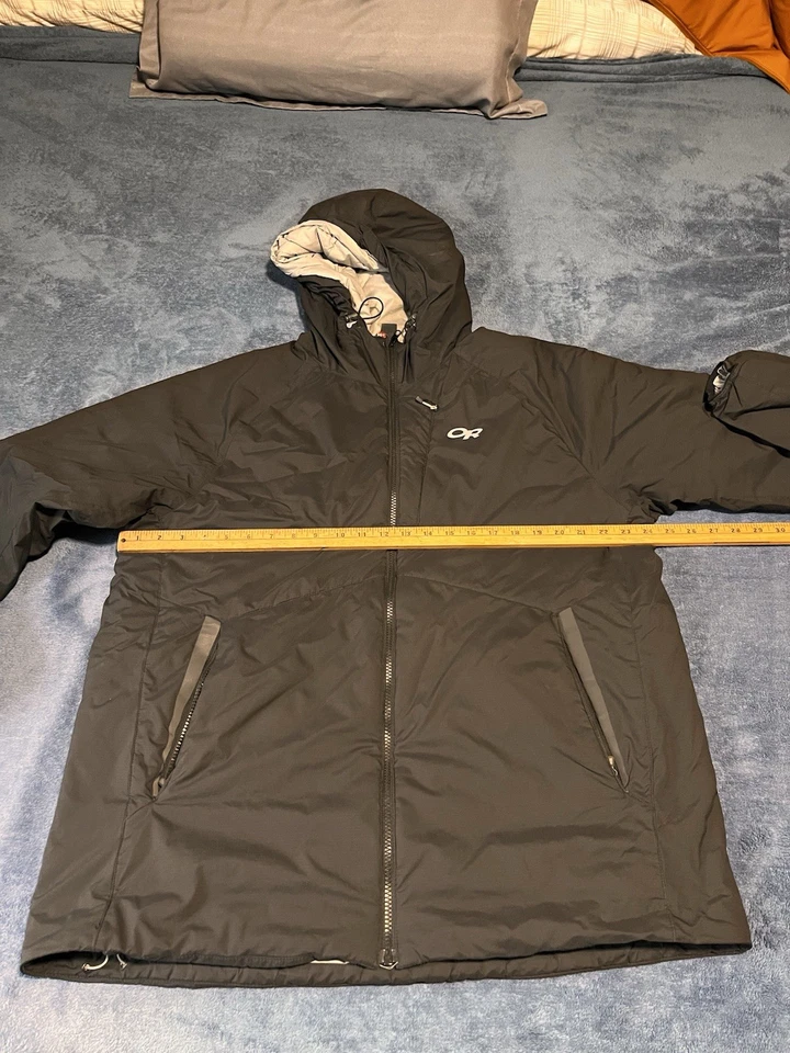 Outdoor Research Refuge 绝缘夹克 2xl 黑色  — 第 1/4 张图片