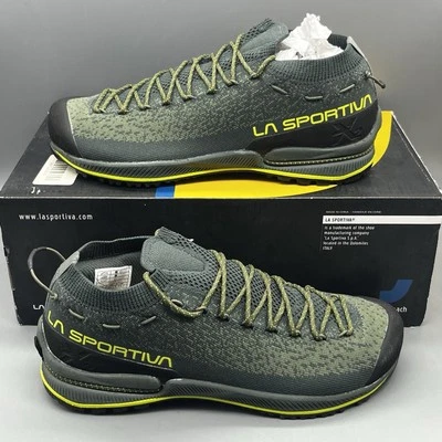 La Sportiva TX2 EVO Approach Mens 8.5 Trail Climbing Hiking Shoes Knit Green NWB - Image 1 of 4