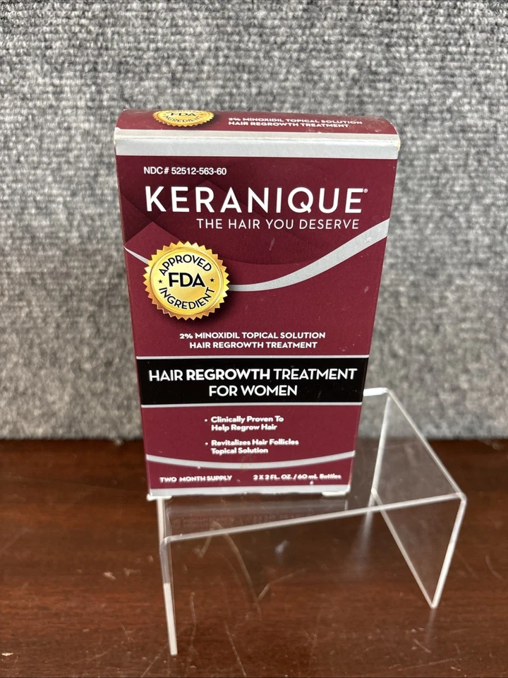 Keranique Hair Regrowth Treatment for Women 2 Minoxidil 2x60ml