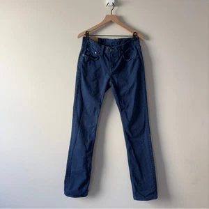 J Brand Kane Slim Straight Leg Jeans Blue zip button casual denim made in USA 30 - Picture 1 of 11