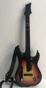 Nintendo Wii Red Octane Sunburst Guitar Hero Controller 95455.805 non testato - Foto 1 di 8