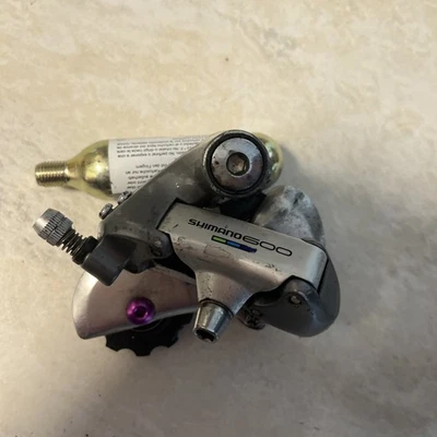 SHIMANO 600 Tricolor RD-6400 Schaltwerk Rennrad road 6/7-fach  Kann Auch 10fach - Bild 1 von 4