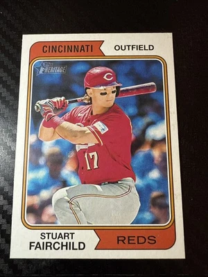 2023 Topps Heritage High Number - Stuart Fairchild #701 - Image 1 of 2
