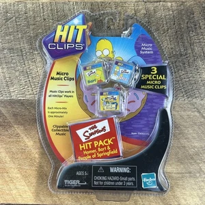 2002 TIGER ELECTRONICS SIMPSONS “HIT CLIPS” UNOPENED - Picture 1 of 17