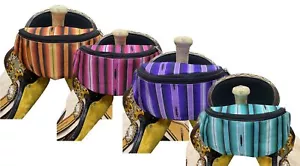 Showman Southwest Design Isoliert Nylon Satteltasche - Bild 1 von 10