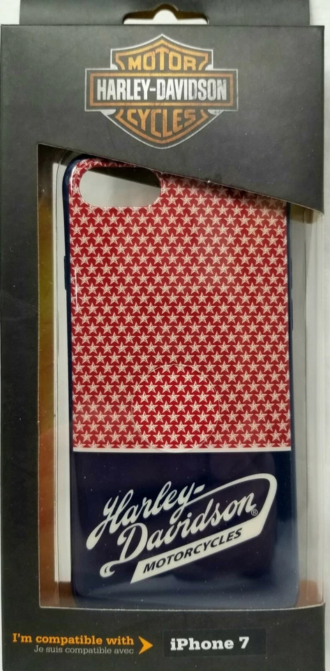 Funda de teléfono celular Harley Davidson con licencia para iPhone 6 6S 7 8 o SE 2ª generación - NUEVA Foto 1 de 2