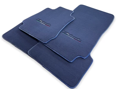 Alfombrillas para Alfa Romeo Alfa GT (2004-2010) Perfomante azul oscuro a medida Foto 1 de 4