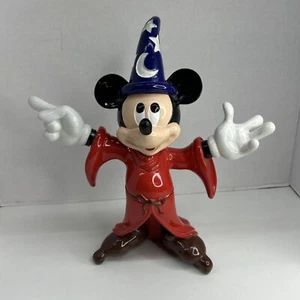 Figura vintage de Disney Mickey Mouse Fantasía Mago Hechicero 13" estatua del orgullo de Nueva York - Imagen 1 de 5