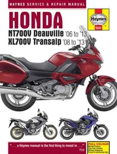 New Haynes Manual 5541 for Honda NT700V Deauville & XL700V Transalp (06 - 13) - Picture 1 of 2