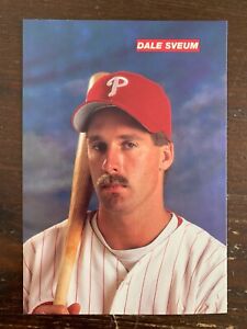 1992 Phillies Medford #30 Dale Sveum - Philadelphia Phillies RARE & VINTAGE