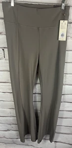 NWT Calia Women's Size L Green Yoga Pants Hi-Rise Flare Journey Collection - Picture 1 of 8