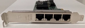 Tarjeta de red Dell PRO/1000 VT cuatro puertos Gigabit PCIe x4 Dell P/N: 0HM9JY - Imagen 1 de 3