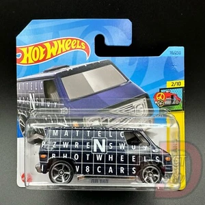 Hot Wheels 70s Van Blue White HW Art Cars 2023 2/10 16/250 F Case - Picture 1 of 3