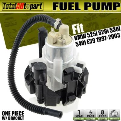 Fuel Pump Assembly w/Bracket for BMW E39 525i 528i 530i 540i 2.5L 2.8L 3.0L 4.4L - Image 1 of 4
