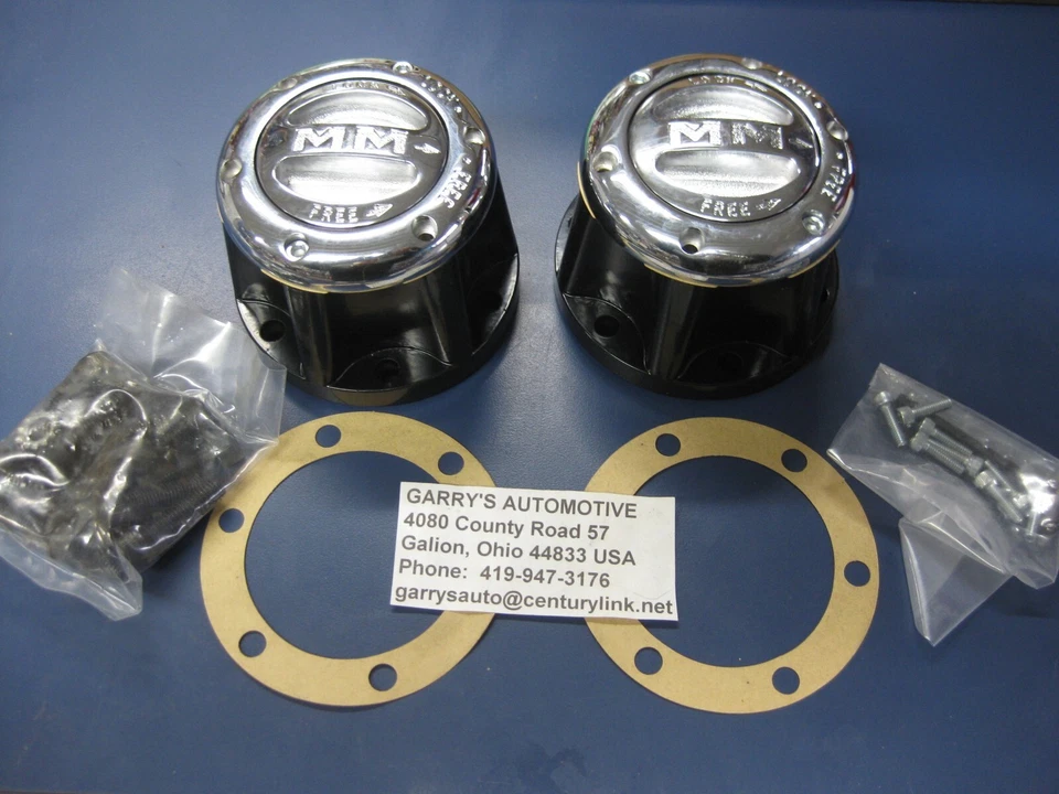 Cubos de bloqueio manual Mile Marker 430 4WD para Nissan Pathfinder Pickup 86-89 - Imagem 1 de 1